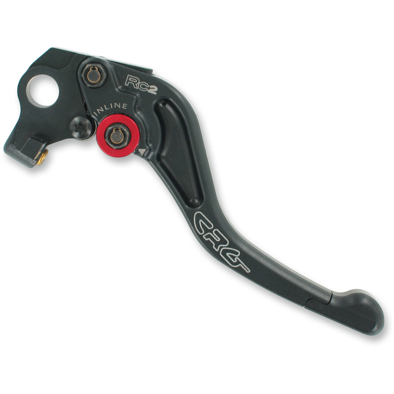 CRG CLUTCH LEVER RC2 SHORT BLACK 2AB-611-H-B