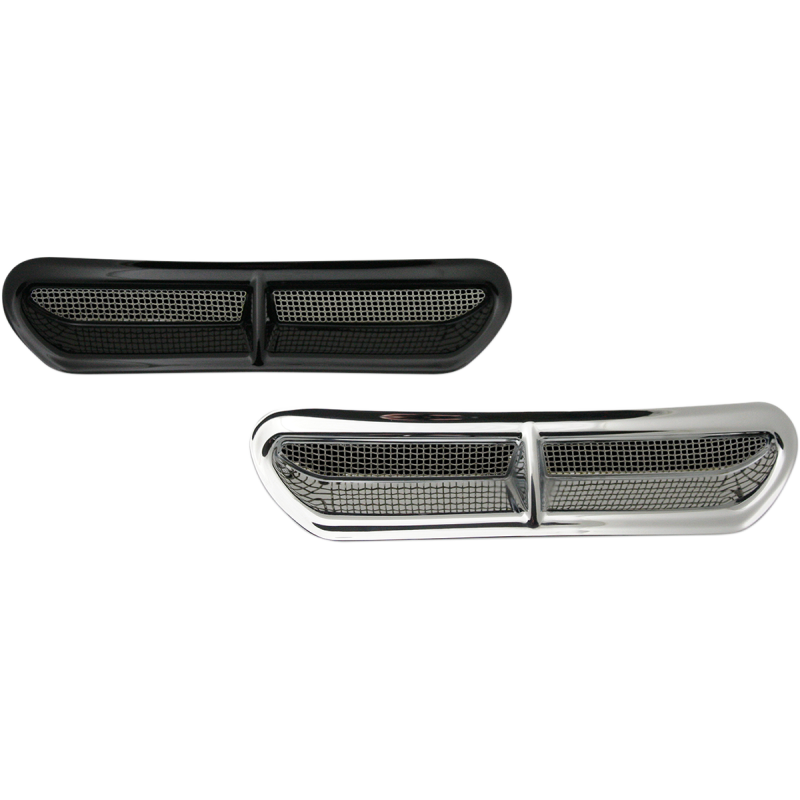 CUSTOM DYNAMICS 14-19 FLHT COVER VENT FAIRING CHR* HD-VENT-INSER-C