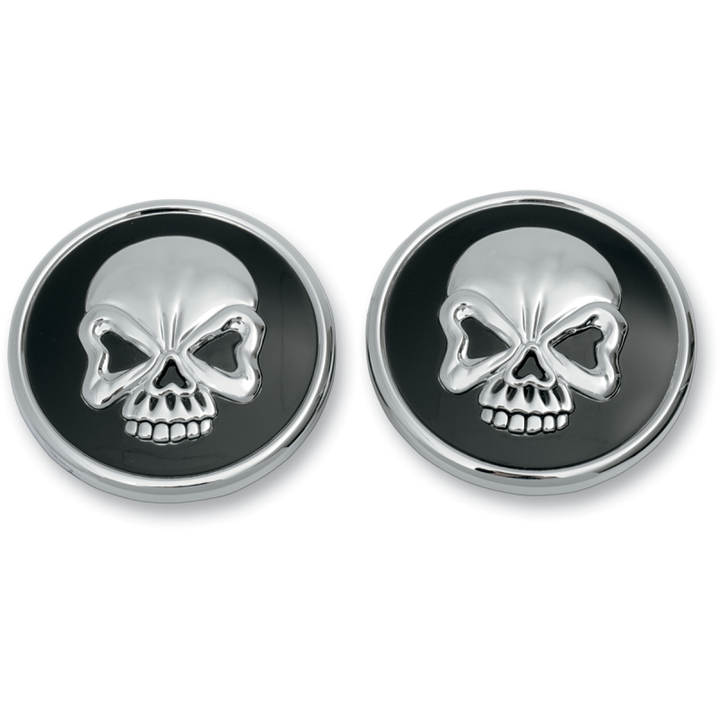 DRAG SPECIALTIES CAP GAS CHR SKULL L96-19 012719