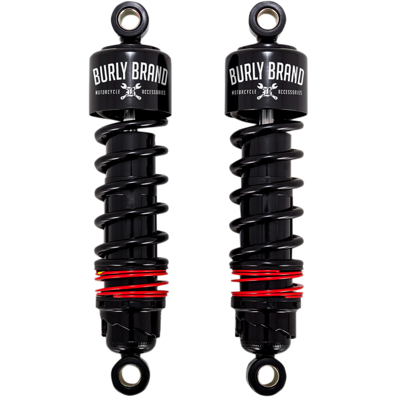 BURLY BRAND SLAMMER PLUS SHOCKS - BLACK - FLH B28-1204B