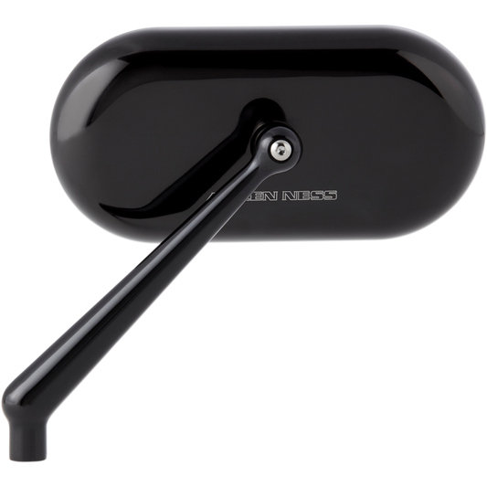 ARLEN NESS MIRROR OVAL LH BLK 13-170