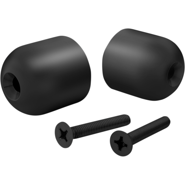 SHOW CHROME BLACK HANDLEBAR WEIGHTS CAN-AM PR 41-181BK