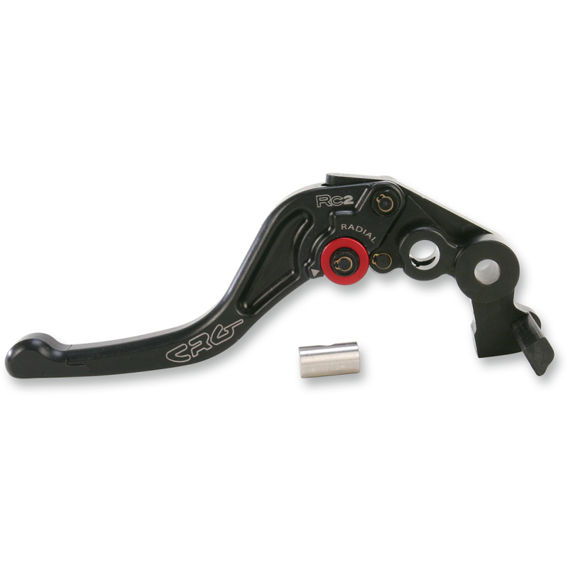 CRG BRAKE LEVER RC2 SHORT BLACK 2RN-512-H-B