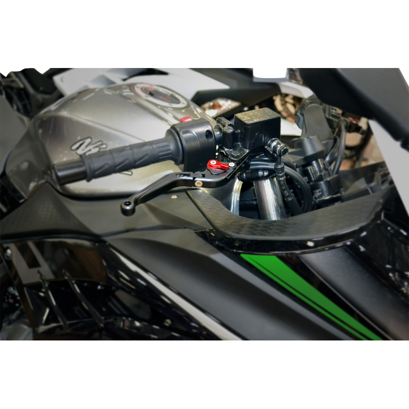 HOT BODIES LEVER SET ADJ KAW NINJA 250R/300 BLK 50802-2600