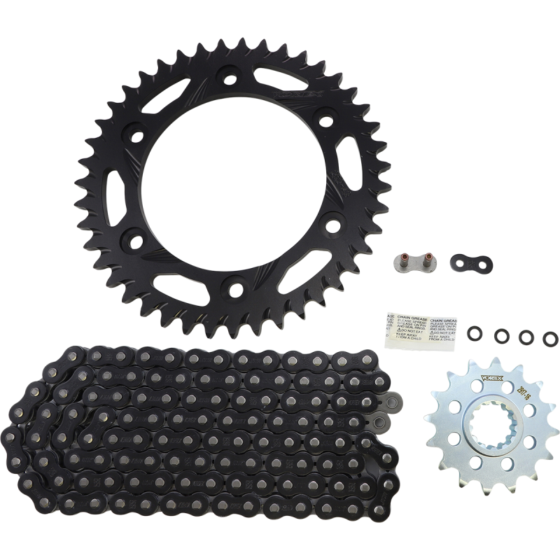 VORTEX CHAIN KIT CBR1000RR BLACK CK2477