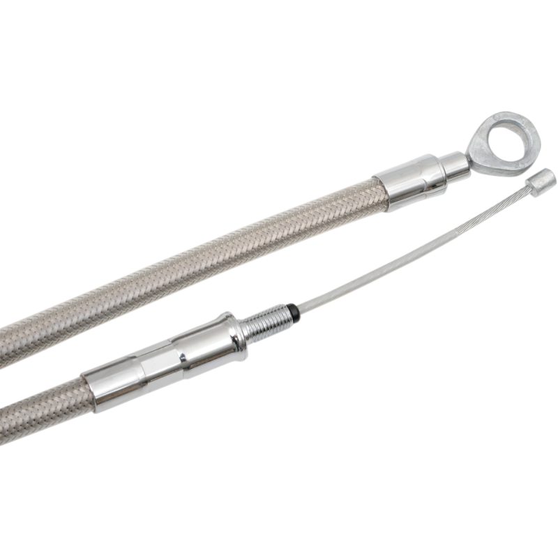 DRAG SPECIALTIES S/STEEL S/TAIL HE CLUTCH CABLE 5322303HE