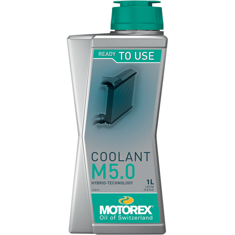 MOTOREX COOLANT M5.0 PRE-MIXED 1L 308275