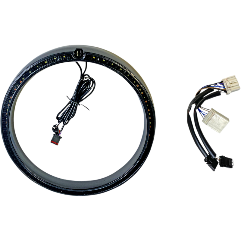 CUSTOM DYNAMICS TRIM RING BLK STD TSGNAL PB-7TR-AW-3B