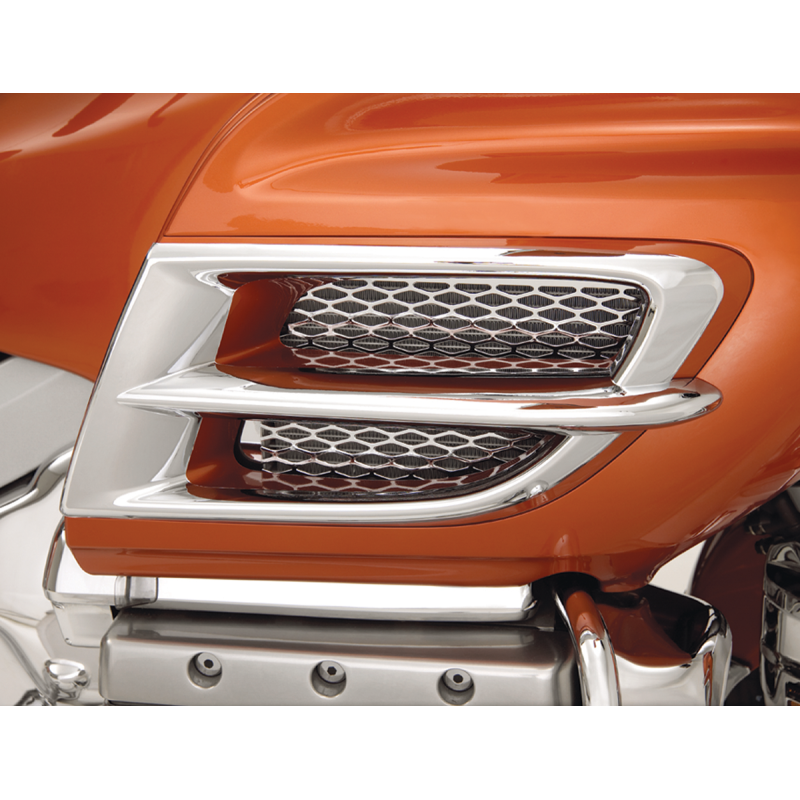 SHOW CHROME SIDE FAIRING ACCENT GRILLES PR 52-682