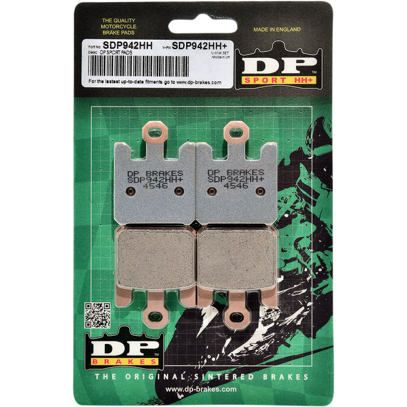 DP BRAKES SDP942HH SPORT HH COMPOUND BRAKE PAD SET SDP942HH