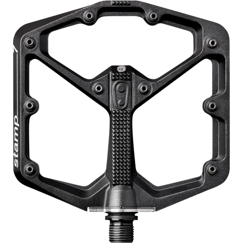 CRANK BROTHERS PEDAL STAMP 7 LG BLK 16002