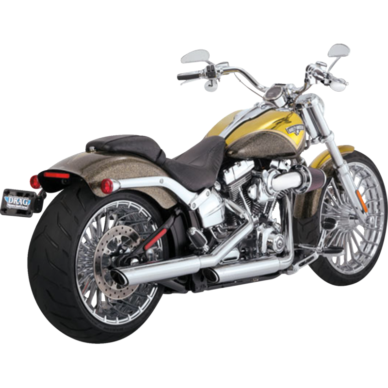 VANCE & HINES MUFFLERS 3"CHR TW SLASH 7-17STH 16335