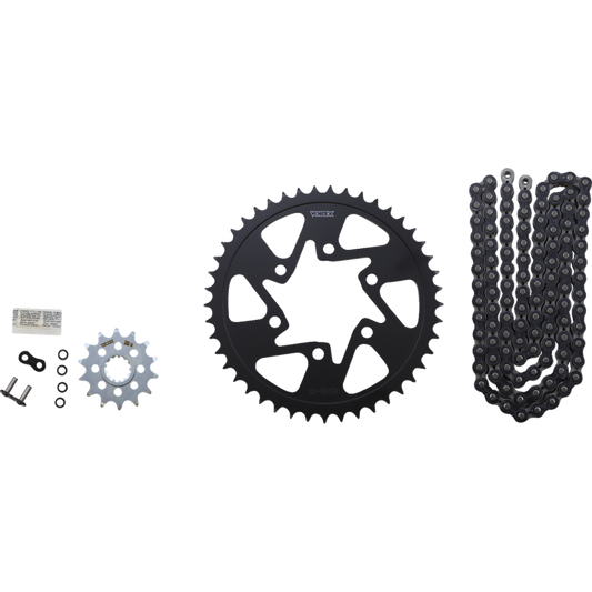 VORTEX CHAIN KIT ZX-6R BLACK CK4219