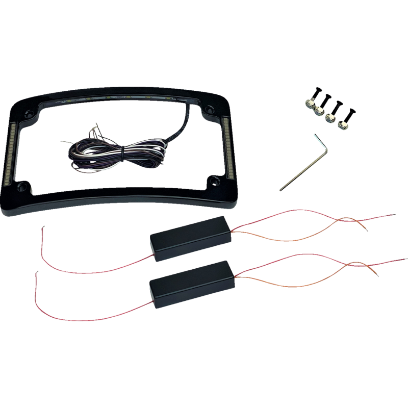 CUSTOM DYNAMICS FRAME LP TRI RADIUS BLK TF06-B