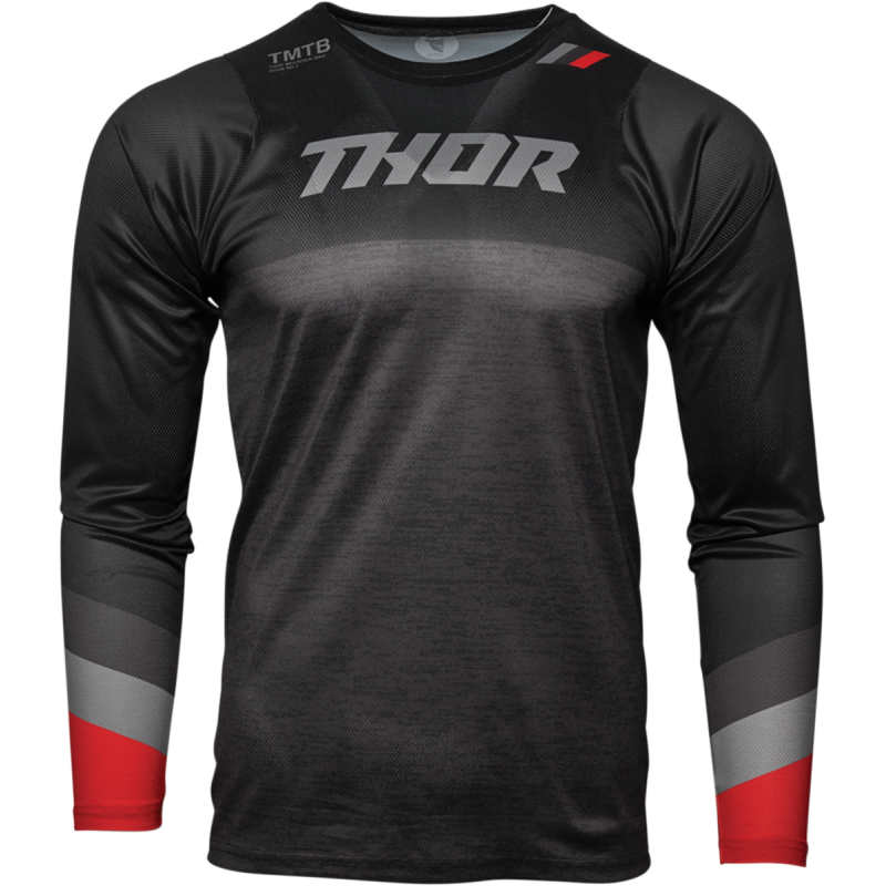 THOR JRSY ASSIST LS BK/GY LG 5120-0053