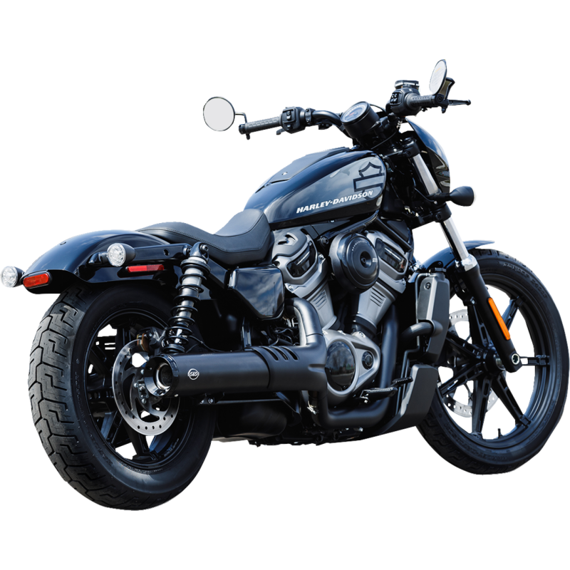 S&S CYCLE MUFFLER BLK 4.5" 22 XL 550-1074