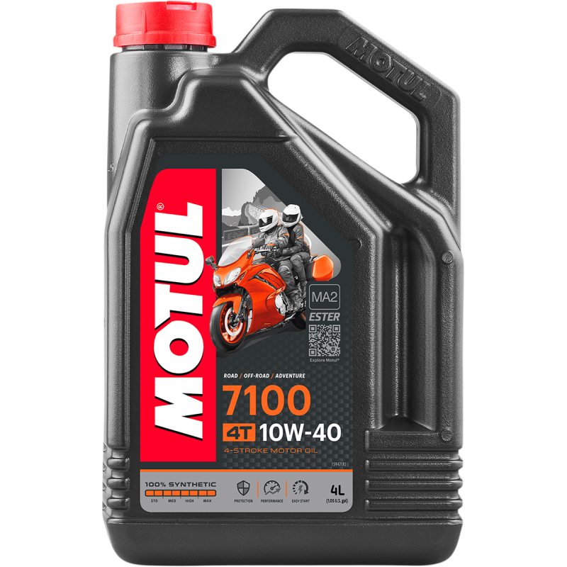 MOTUL USA-7100 4T ESTER 10W40 4L MOTUL 114845 (104092)