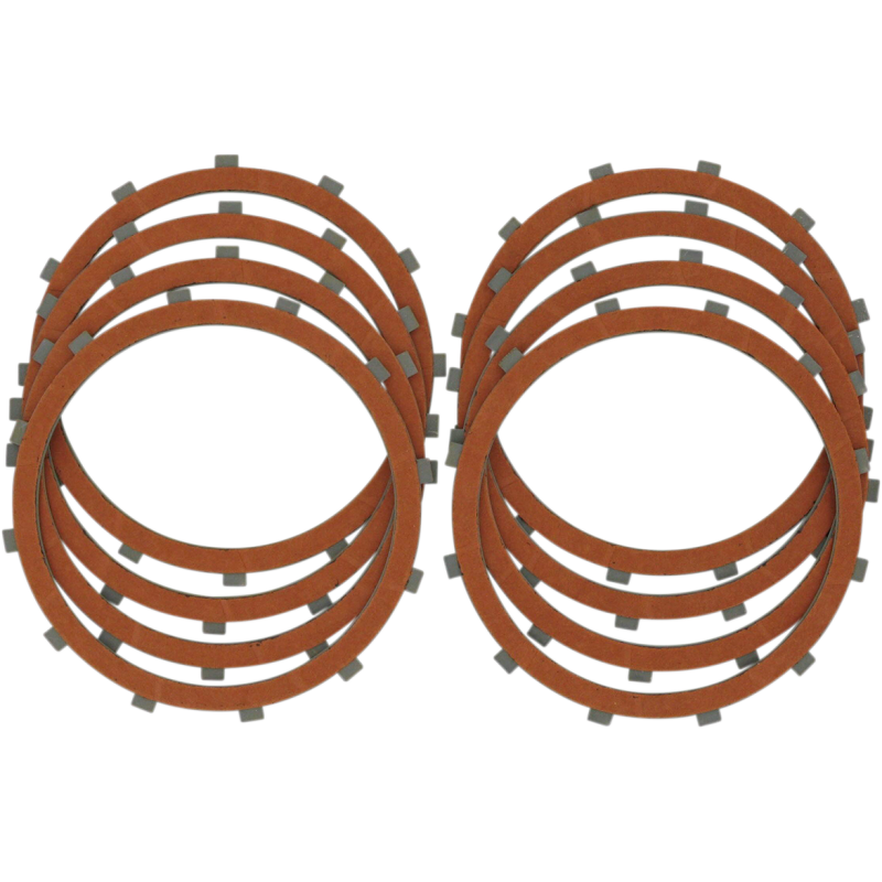 DRAG SPECIALTIES 71-E84 XL ORGANIC CLUTCH PLATE KIT 1131-0442