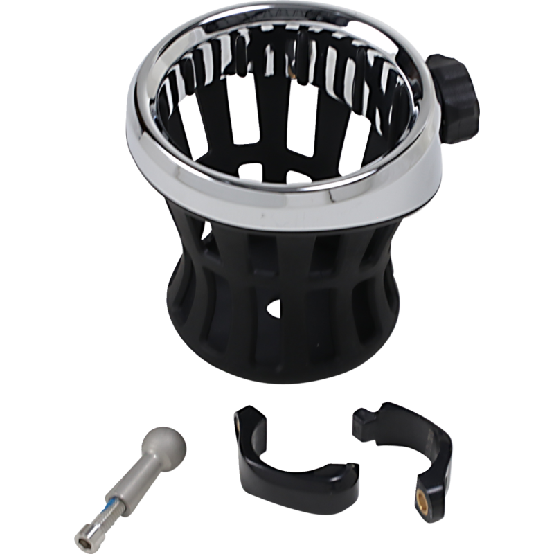 CIRO LLC DRINK HOLDER BLK W/1-1/4" MOUNT 50415