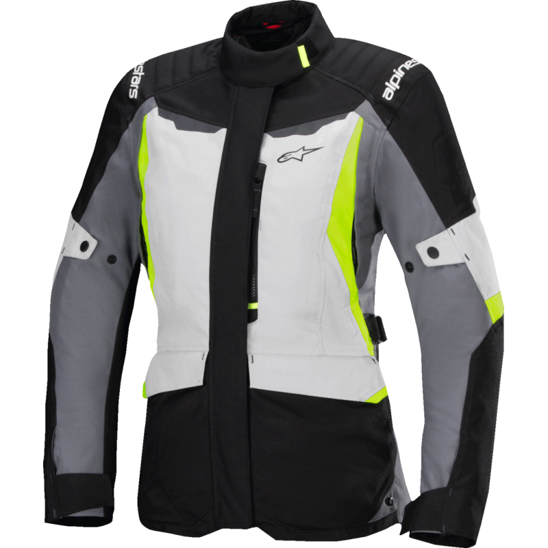 ALPINESTARS (ROAD) JACKET STELLA ST-1 WP GRY/BLK/YW 2X 3210325-9145-2X