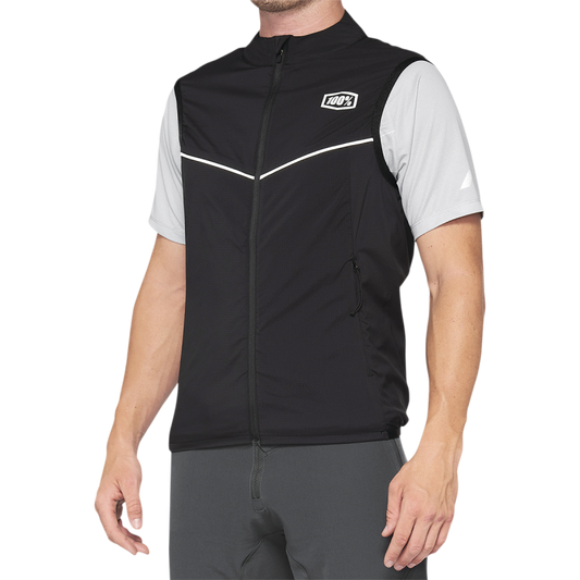 100% CORRIDOR STRETCH VEST BLACK SM 40043-00000