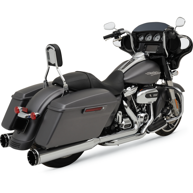 KHROME WERKS EXHAUST W/4.5" MUF 17-19 FLHT CHR 200400A
