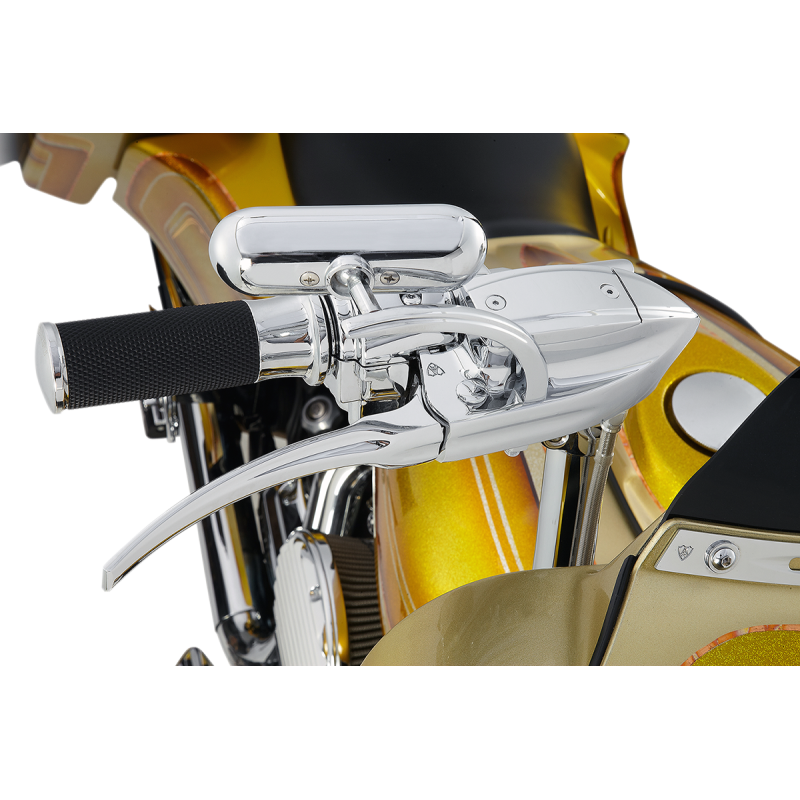 ARLEN NESS GRIPS SMOOTHIE H-D CBL LONG CHR 07-320