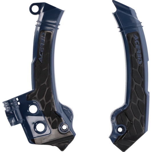 ACERBIS FRAME GUARDS-BLUE/BLACK- X-GRIP FC250-450:23,FX350/450:23 2979601034