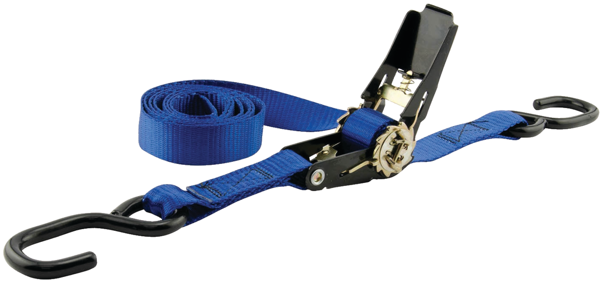 ERICKSON (4)1 X6' 1200 LB RATCHET STRP BLUE 05513