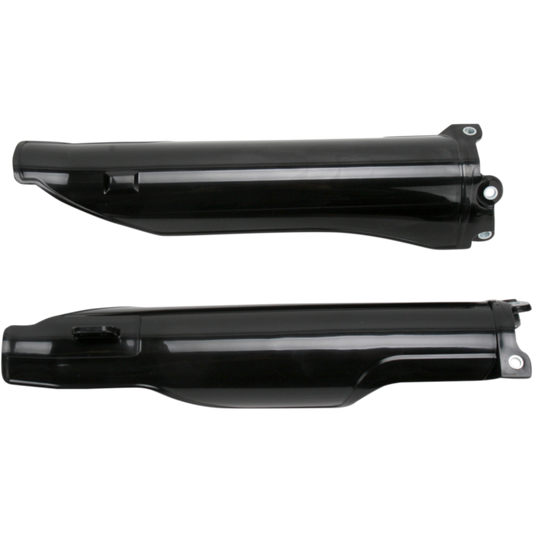 ACERBIS LWR FORK CVR SET- KX250F/450F:06-08 BLK 2113720001