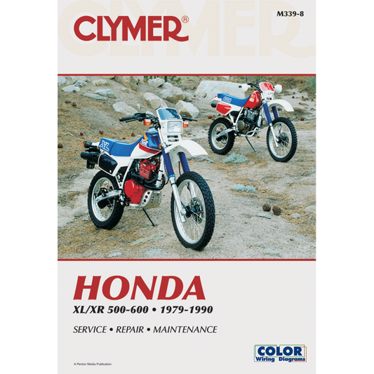CLYMER 79-90 HONDA XL/XR500-650L MANUAL CM3398