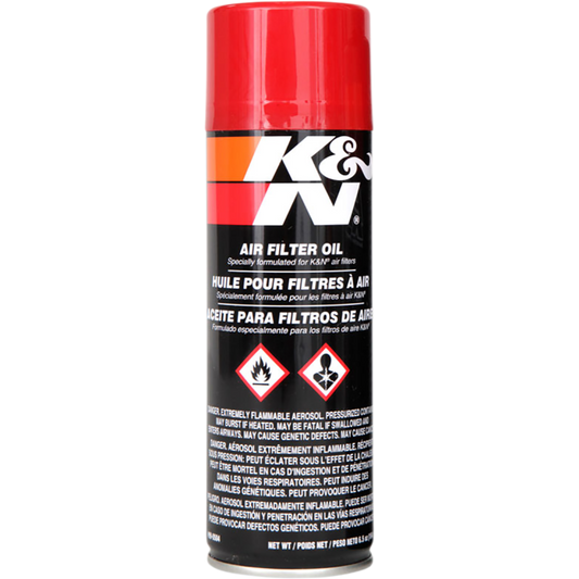 K & N 6.5 OZ AEROSOL FILTERCHARGER OIL K&N 99-0504