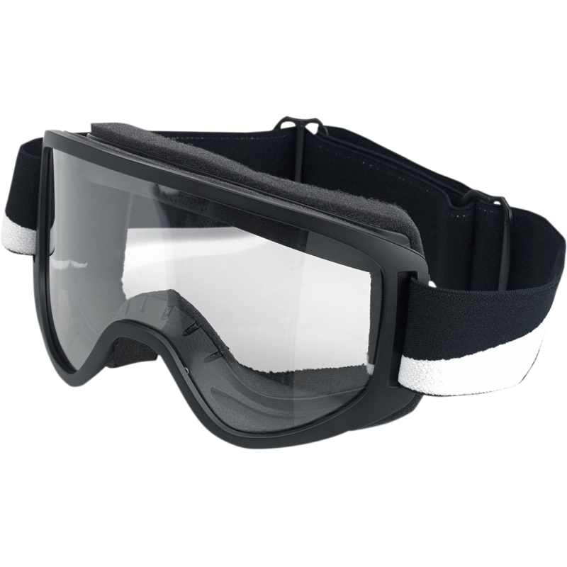 BILTWELL GOGGLE MOTO 2.0 BLK/WHT 2101-5101-015