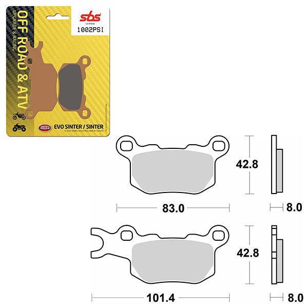 SBS EVO SINTER BRAKE PAD  6451002100