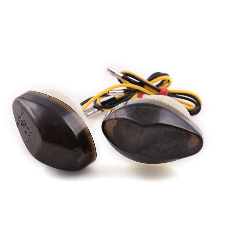 TOXIC FLASHERS 'FLUSH MOUNT' HONDA SMOKED LENS LED 1030005
