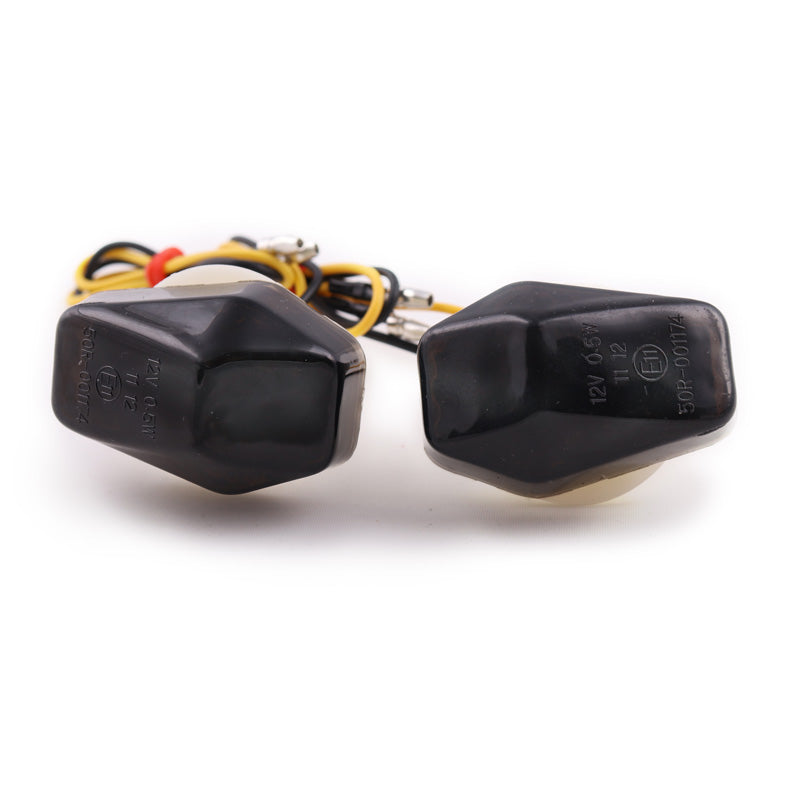 TOXIC FLASHERS 'FLUSH MOUNT' SUZUKI SMOKED LENS LED 1030008