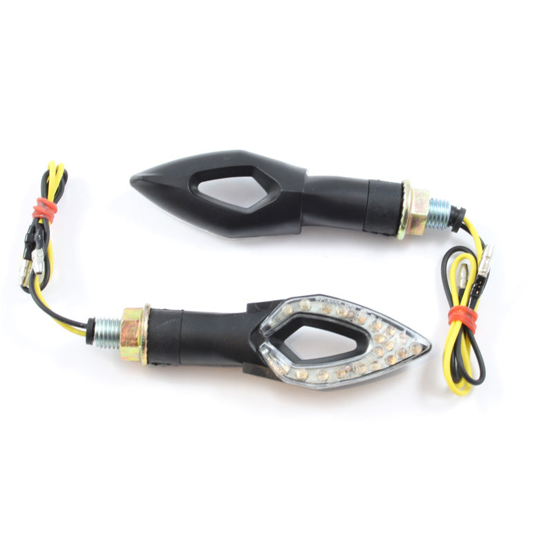 TOXIC FLASHER 'LEGEND' BLK  LED 2PCS TOXIC 1030025