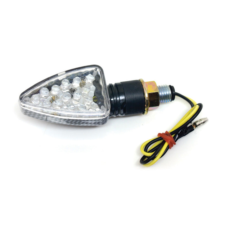 TOXIC FLASHERS 'ARROW' CARBON LOOK / LED 1030031