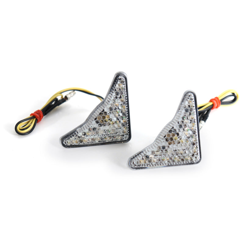 TOXIC FLASHERS ''ARROW LICENCE PLATE LIGHT'' CLEAR LED 1030085