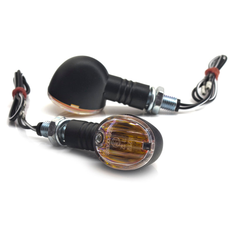 TOXIC FLASHERS 'ROUND' BLACK CLEAR LENS 1030091