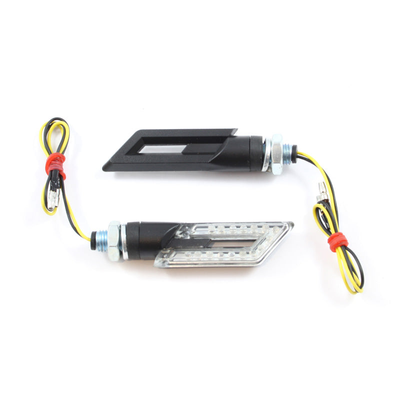 TOXIC FLASHER 'VALOR' BLACK LED 2PCS TOXIC 1030098