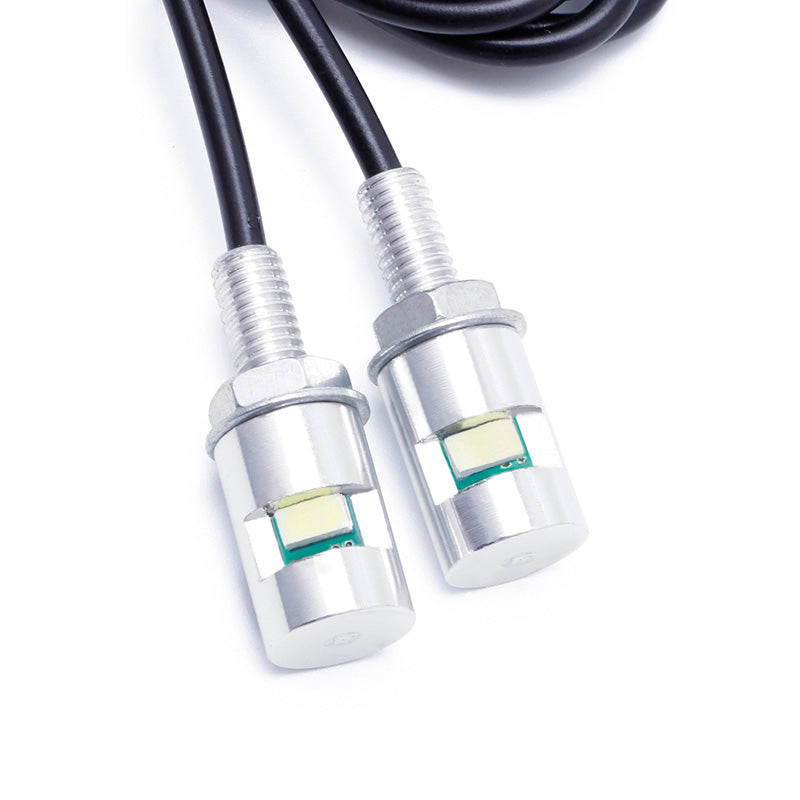 TOXIC LICENSE CHROME LED BOLT KIT 6MM 2PCS 1030190