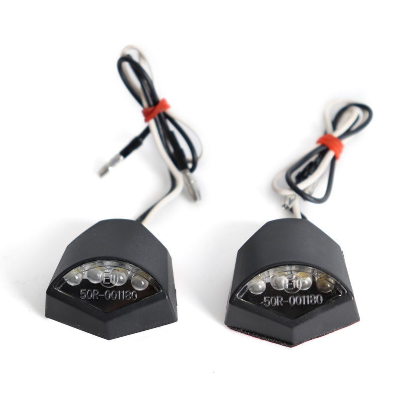 TOXIC LICENCE PLATE LIGHT- BLACK 1030191