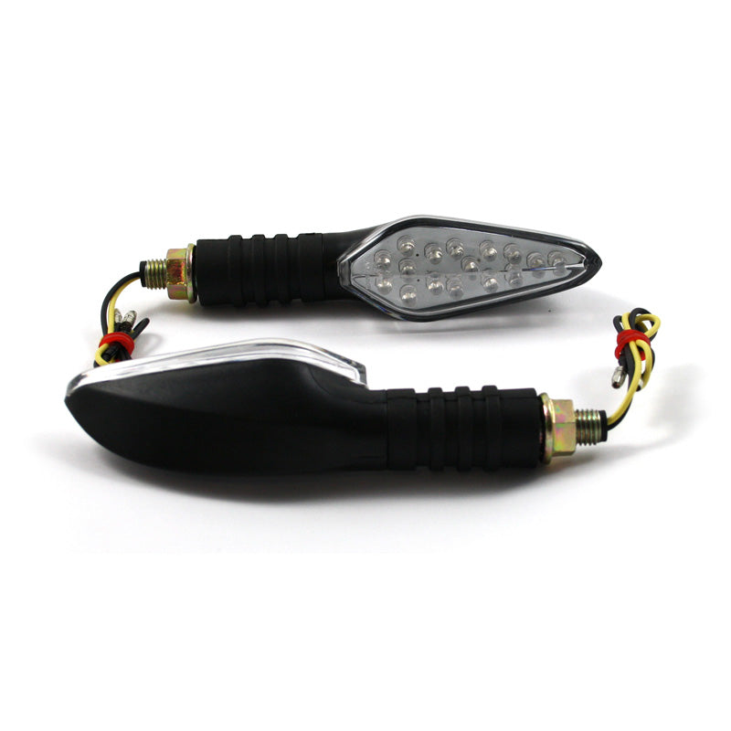 TOXIC FLASHERS REGAL LED BLACK CLEAR 2PCS 103112