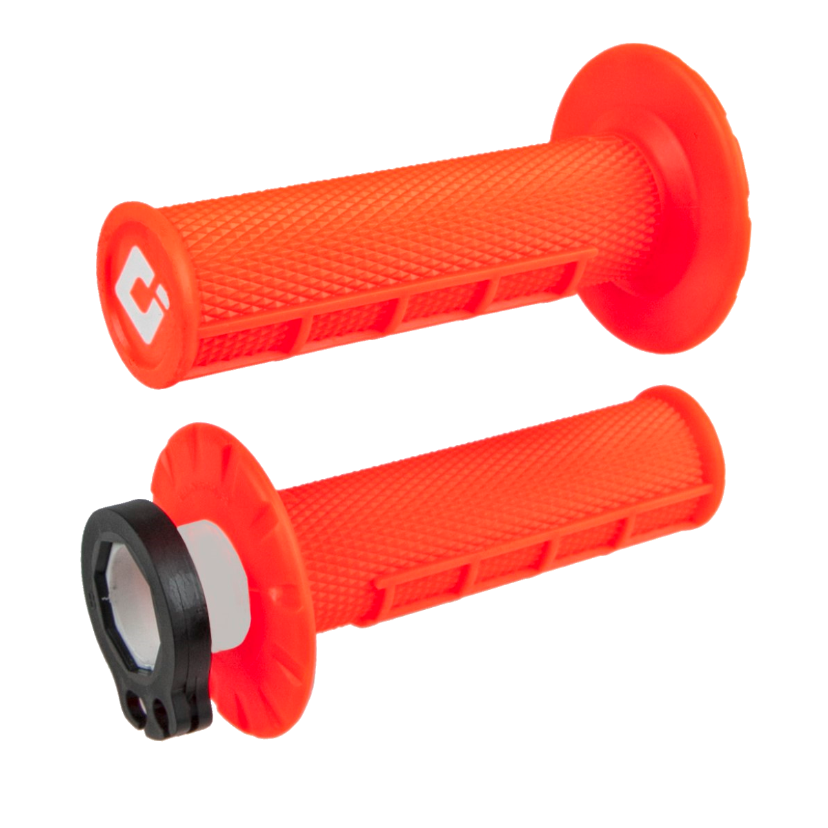 ODI HALF-WAFFLE MX LOCK GRIP FLO-ORG H36HWO