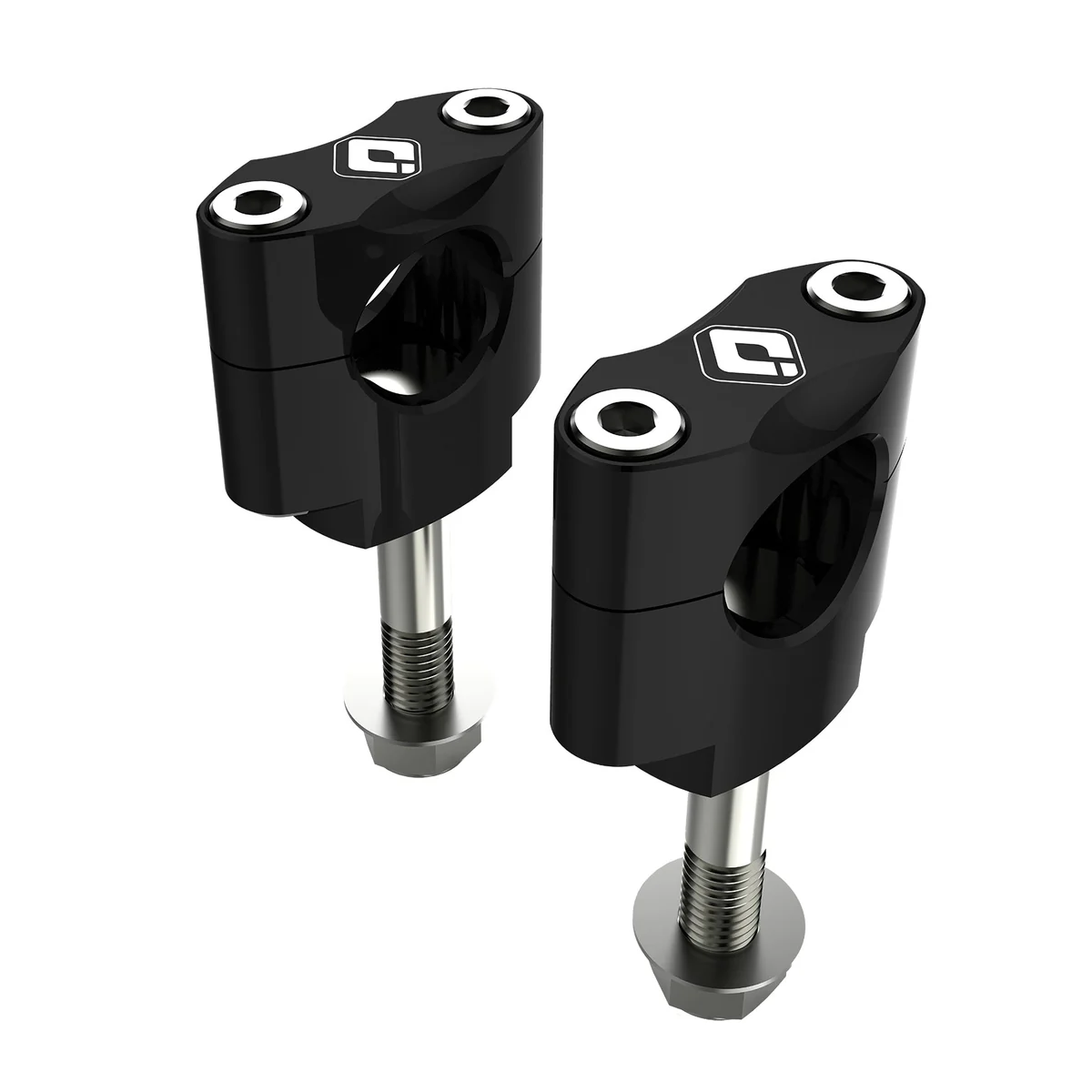 ODI MX BAR MOUNTS 7/8 BLK 10MM OFF H72BMB