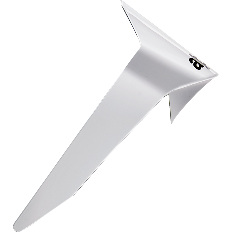 ALPINESTARS (ROAD) S-R10 SOLID STANDARD SPOILER -  WHT GLOSSY 8951624-0217