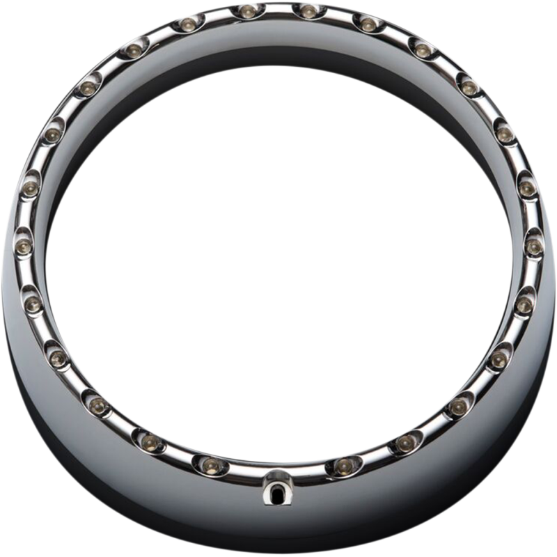 CUSTOM DYNAMICS TRIM HALO 06-13 CHR WHT CDTB-BAT-W-C
