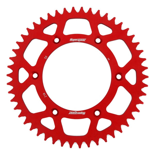 SUPERSPROX SPROCKET ALU 50 RR RD SUPERSPROX RAL-210-50-RED