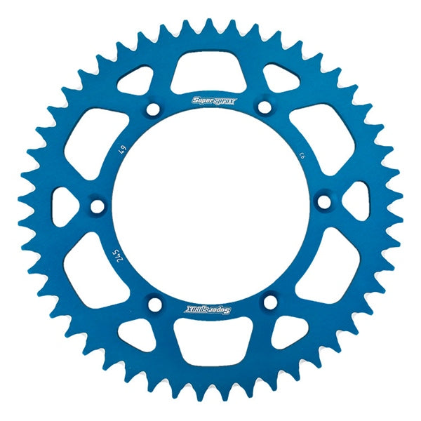 SUPERSPROX SPROCKET ALU 49 RR BL SUPERSPROX RAL-245-49-BLU